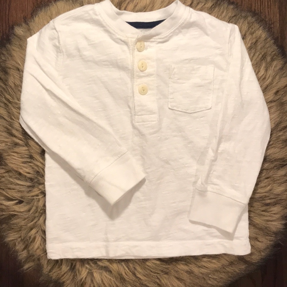 Oshkosh B’gosh White Shirt. Toddler Boy Size 2T
